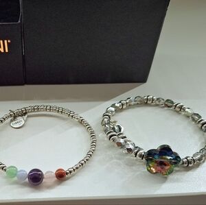 Alex and Ani bracelet set
